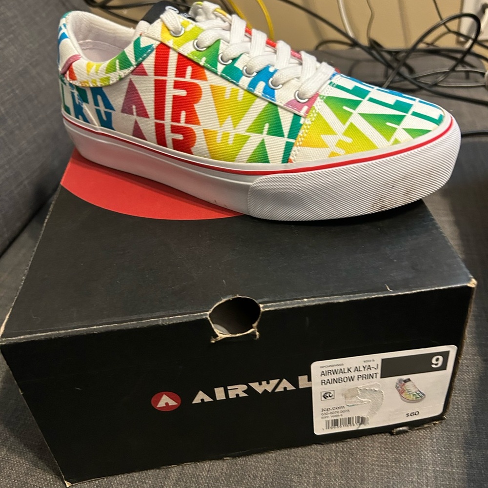 Airwalk Kids Rainbow Print Sneakers